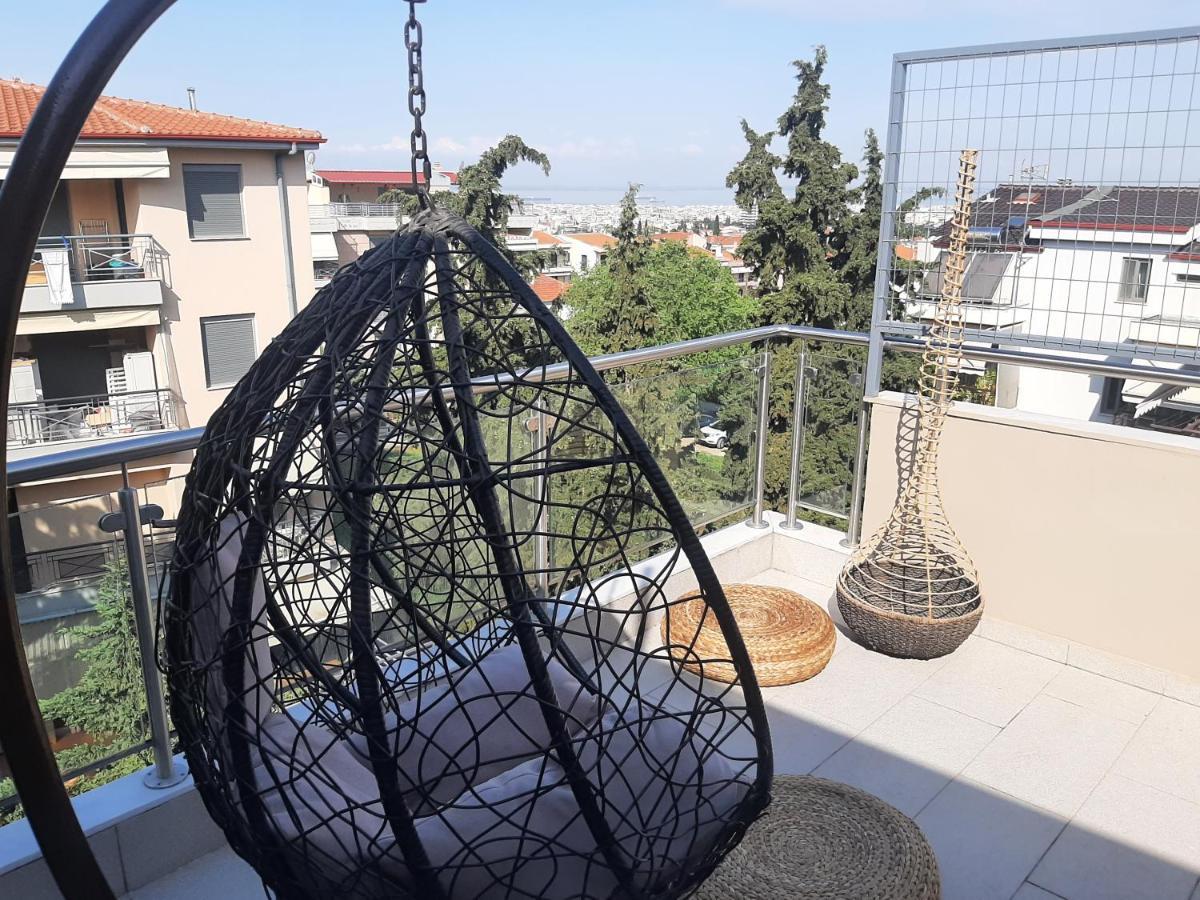 Όμορφο Διαμέρισμα- Σοφίτα Με Υπέροχη Θεα سالونيك المظهر الخارجي الصورة
